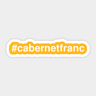 Hashtag Wines: Cabernet Franc Sticker